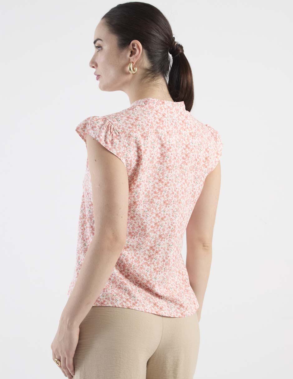 Blusa Week By Weekend manga corta para mujer