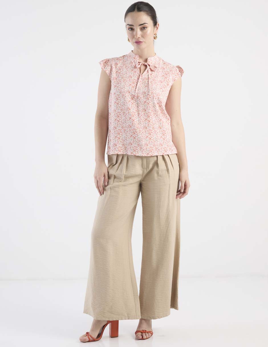 Blusa Week By Weekend manga corta para mujer
