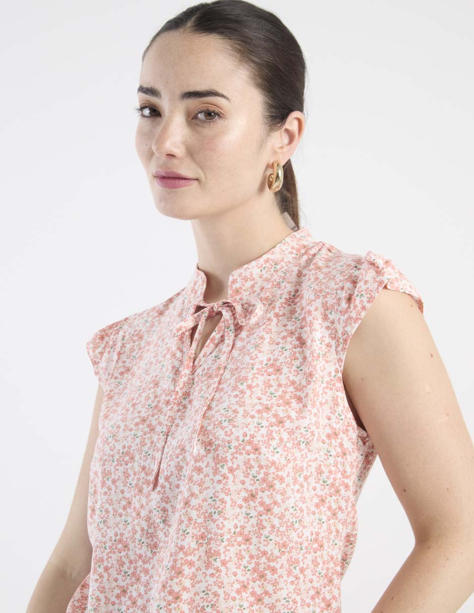 Blusa Week By Weekend manga corta para mujer