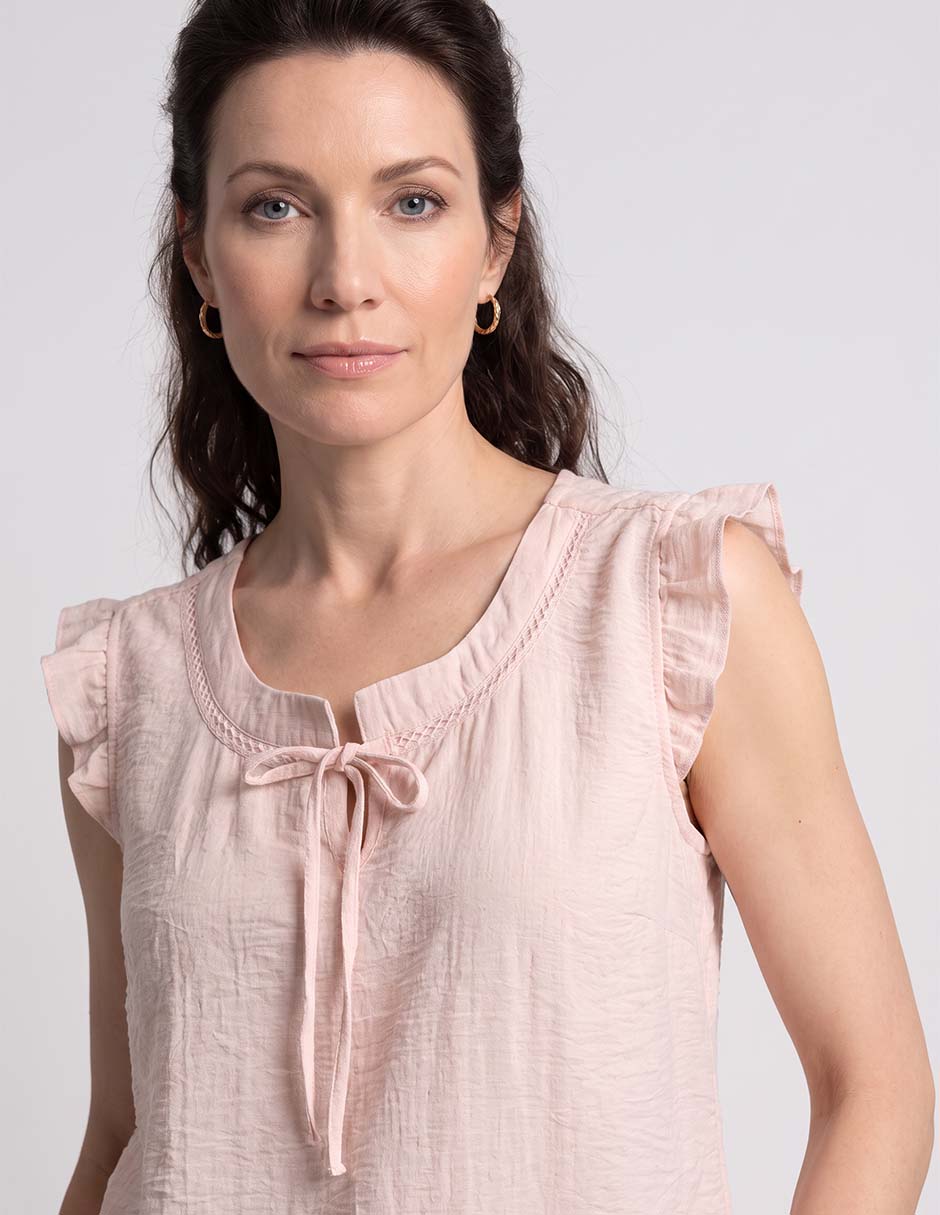 Blusa manga corta para mujer 6
