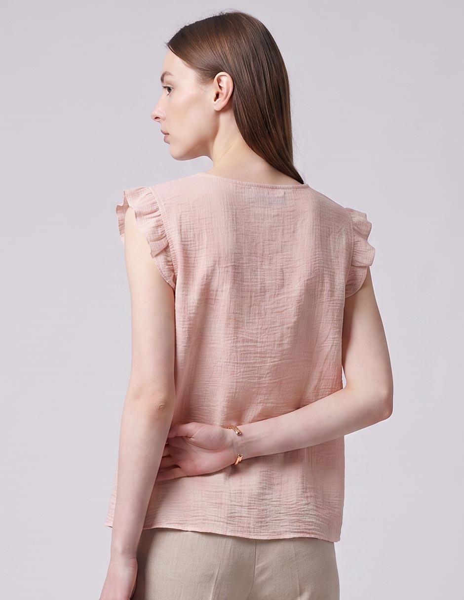 Blusa manga corta para mujer 2