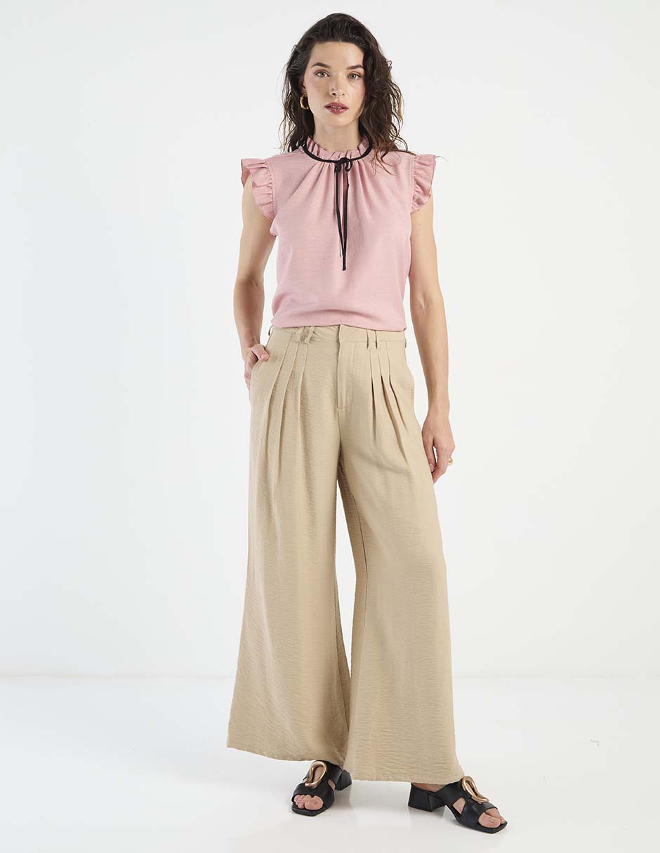 Blusa manga corta para mujer 3