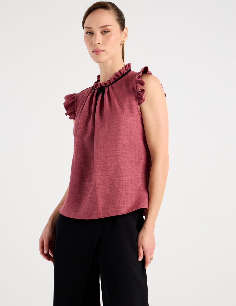 Blusa Week By Weekend manga corta para mujer