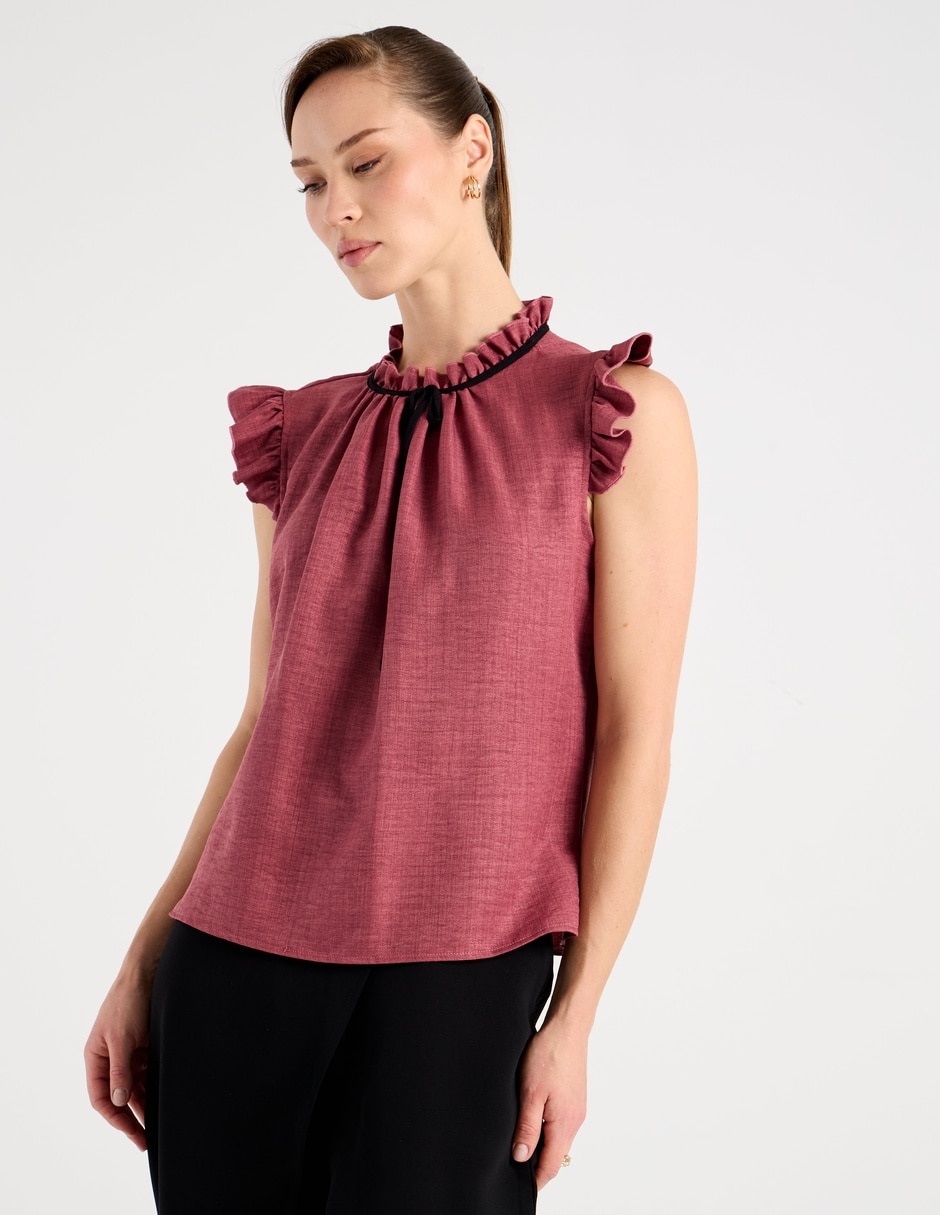 Blusa Week By Weekend manga corta para mujer