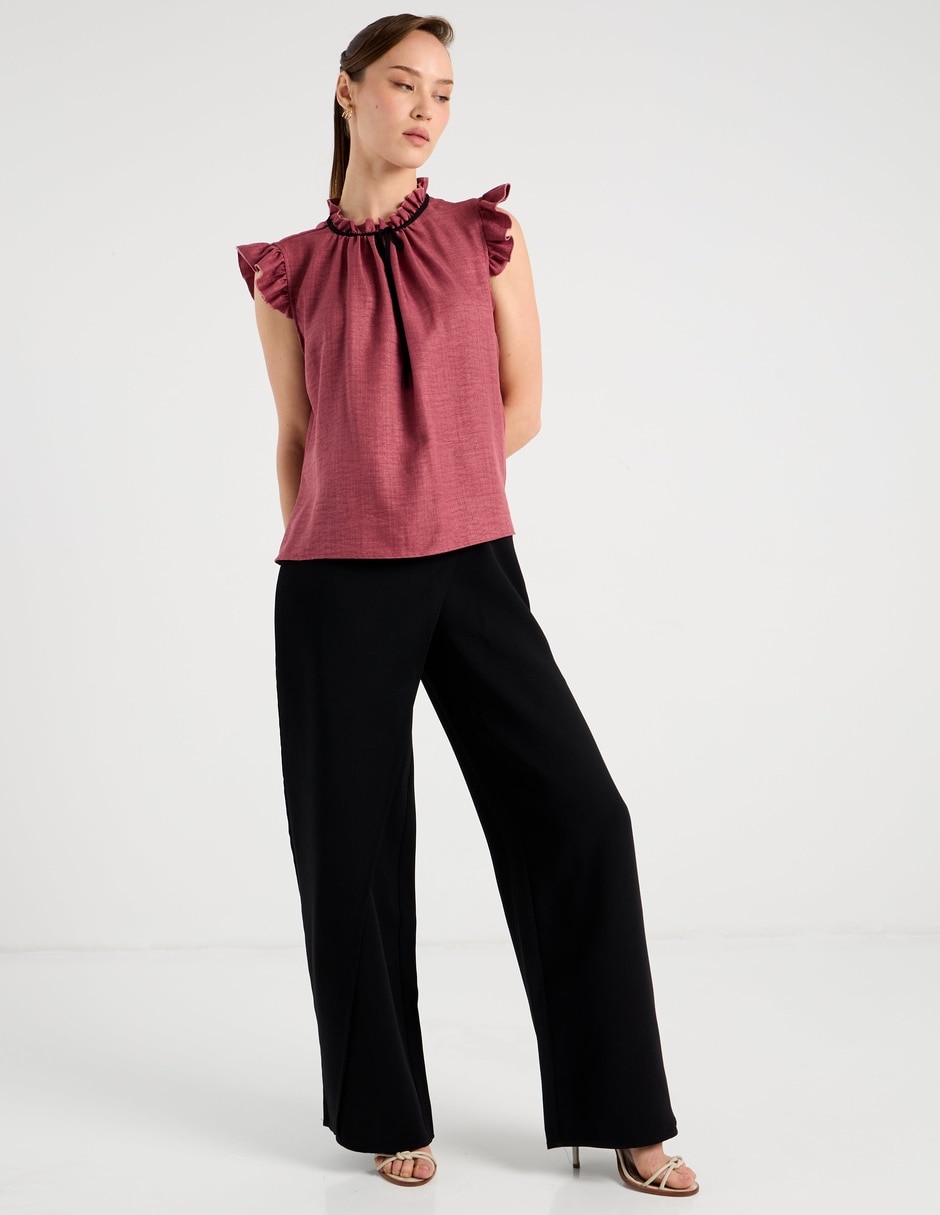 Blusa Week By Weekend manga corta para mujer
