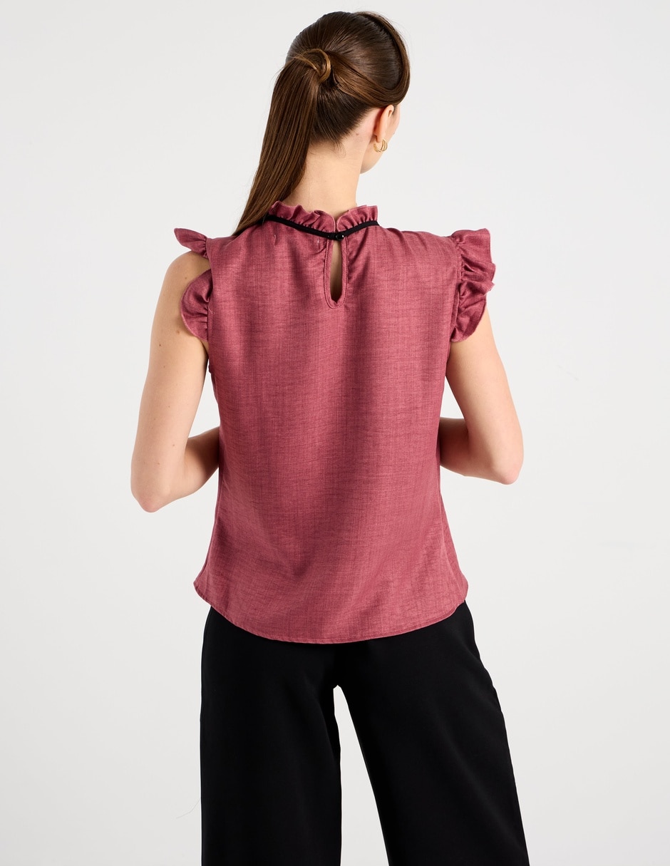 Blusa Week By Weekend manga corta para mujer