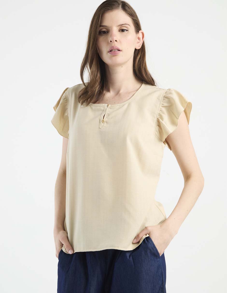 Blusa manga corta para mujer Blusa manga corta para mujer