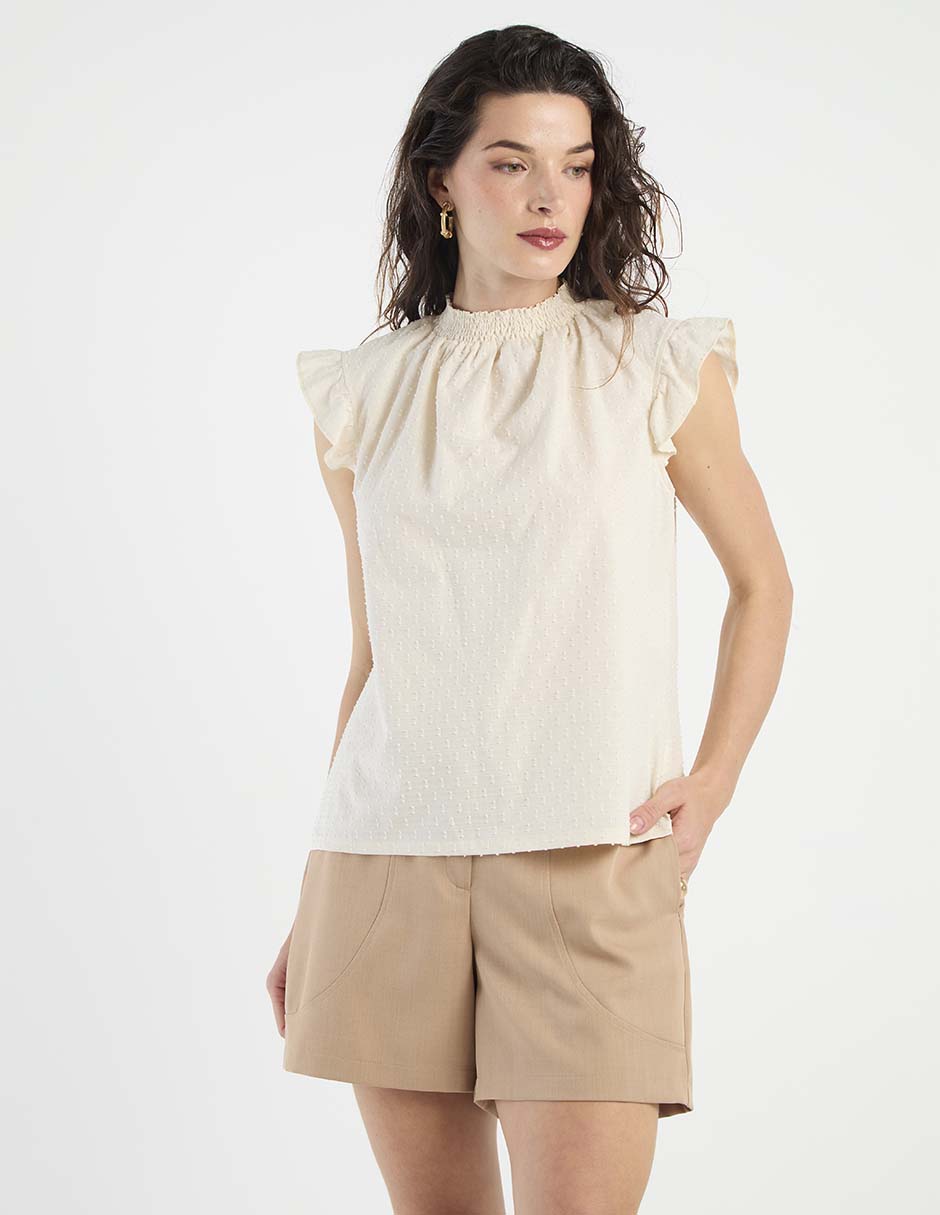 Blusa manga corta para mujer Blusa manga corta para mujer