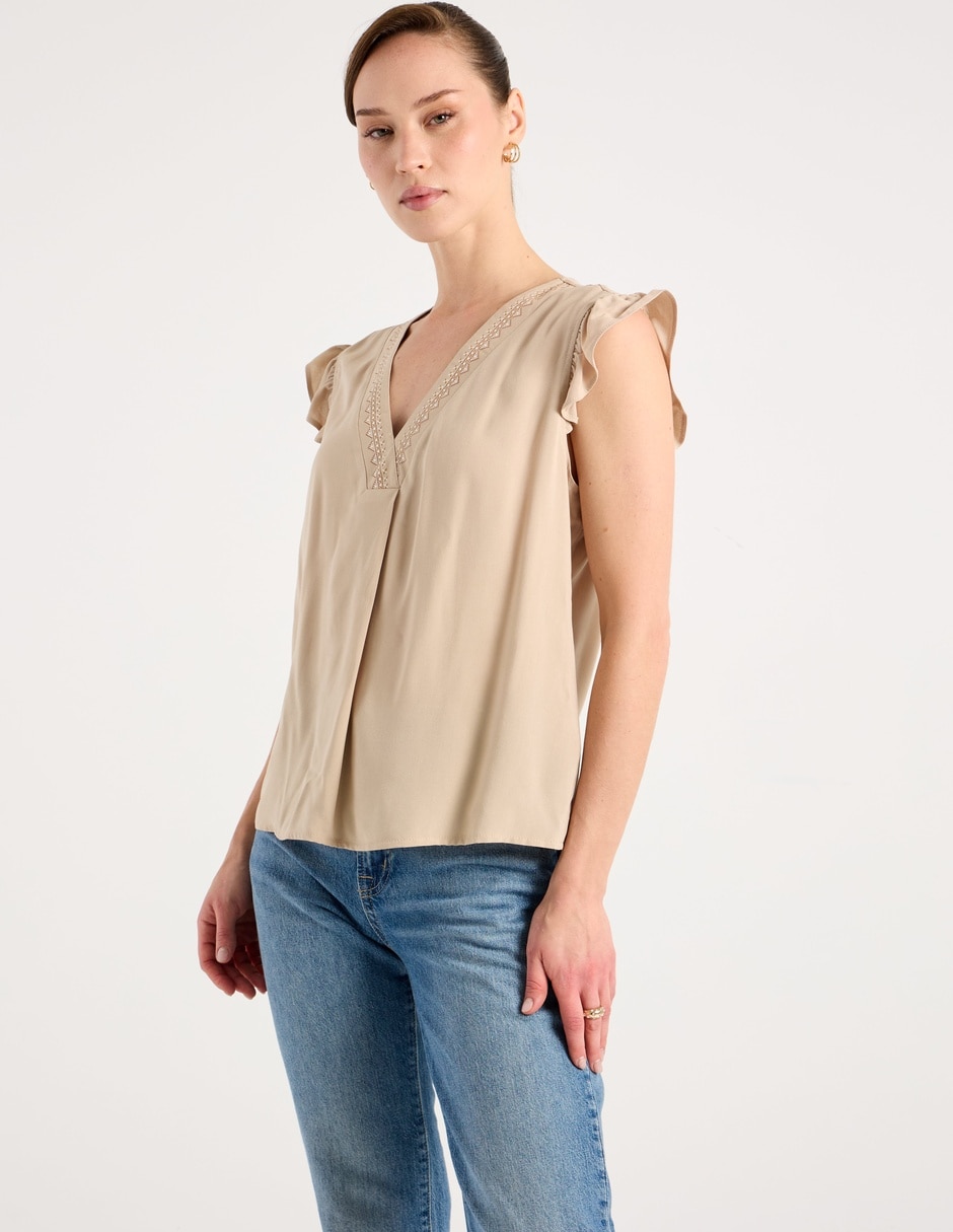 Blusa Manga Corta Para Mujer Blusa Manga Corta Para Mujer
