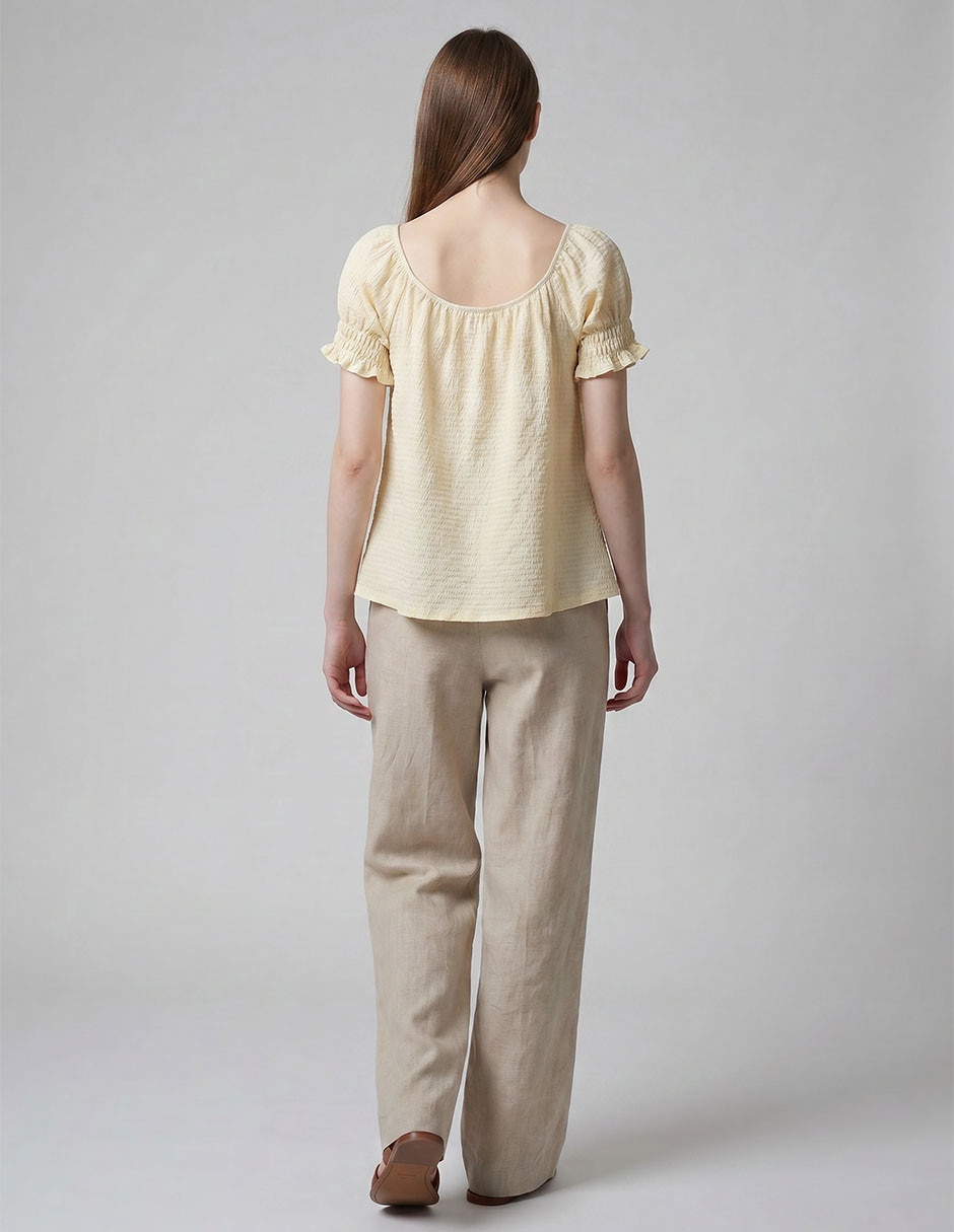 Blusa manga corta para mujer 2