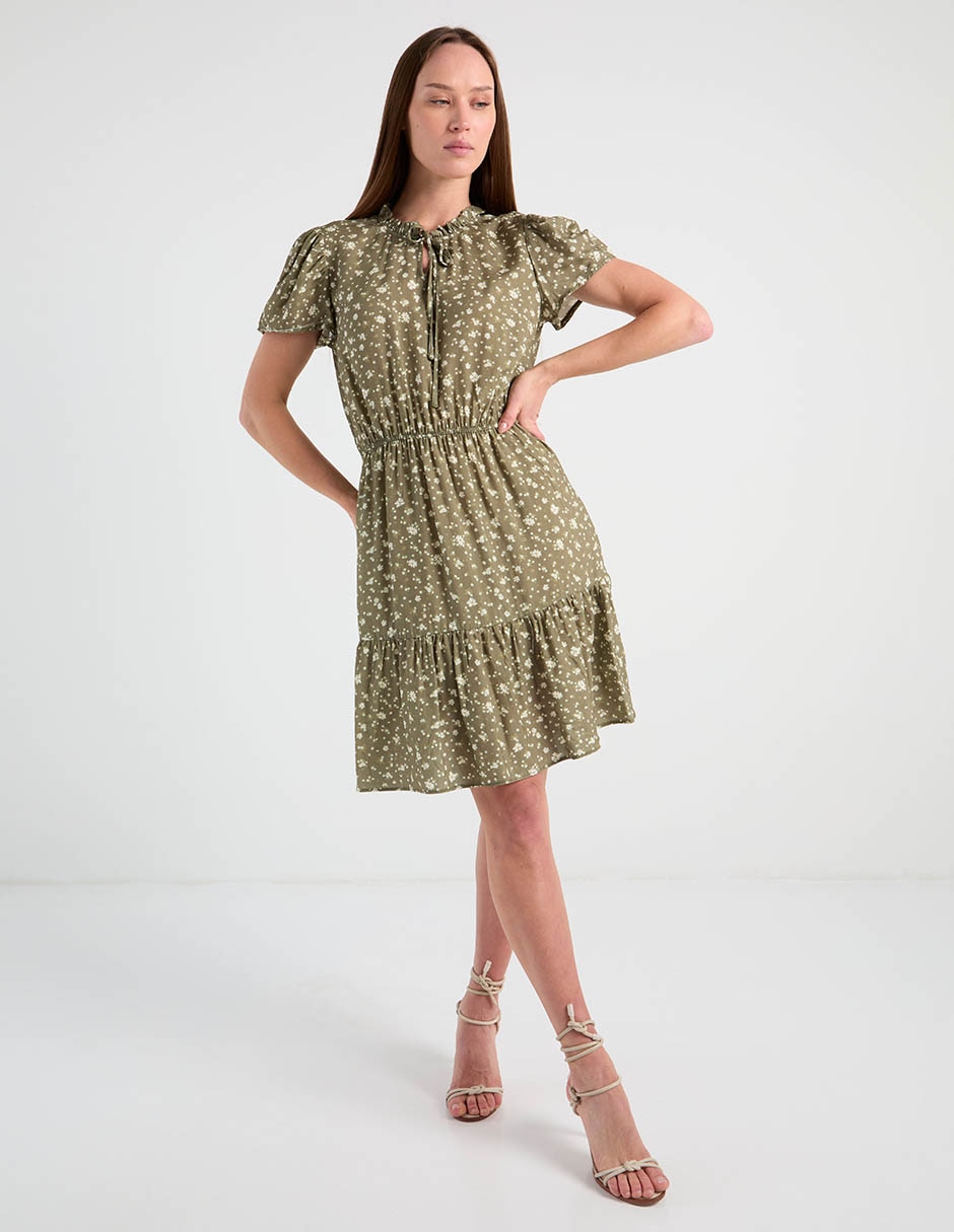 Vestido a la rodilla casual para mujer 2
