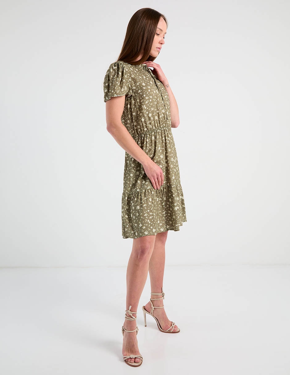 Vestido a la rodilla casual para mujer