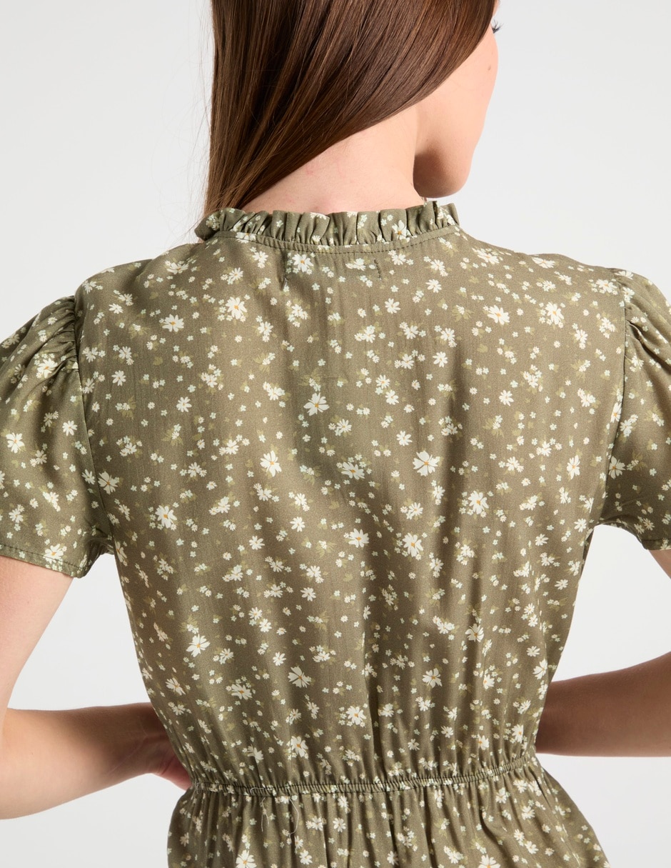 Vestido a la rodilla casual para mujer