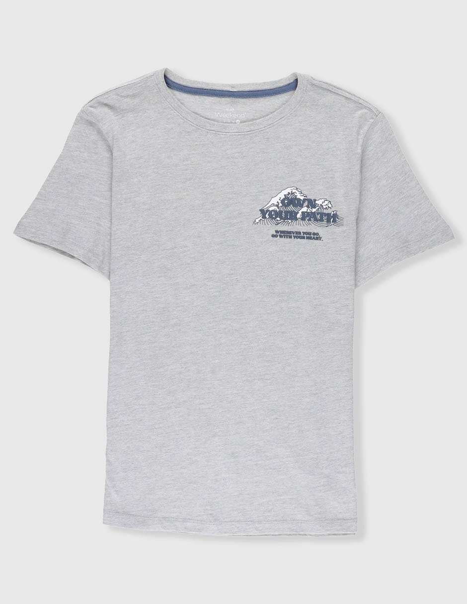 Playera Weekend manga corta para niño 1