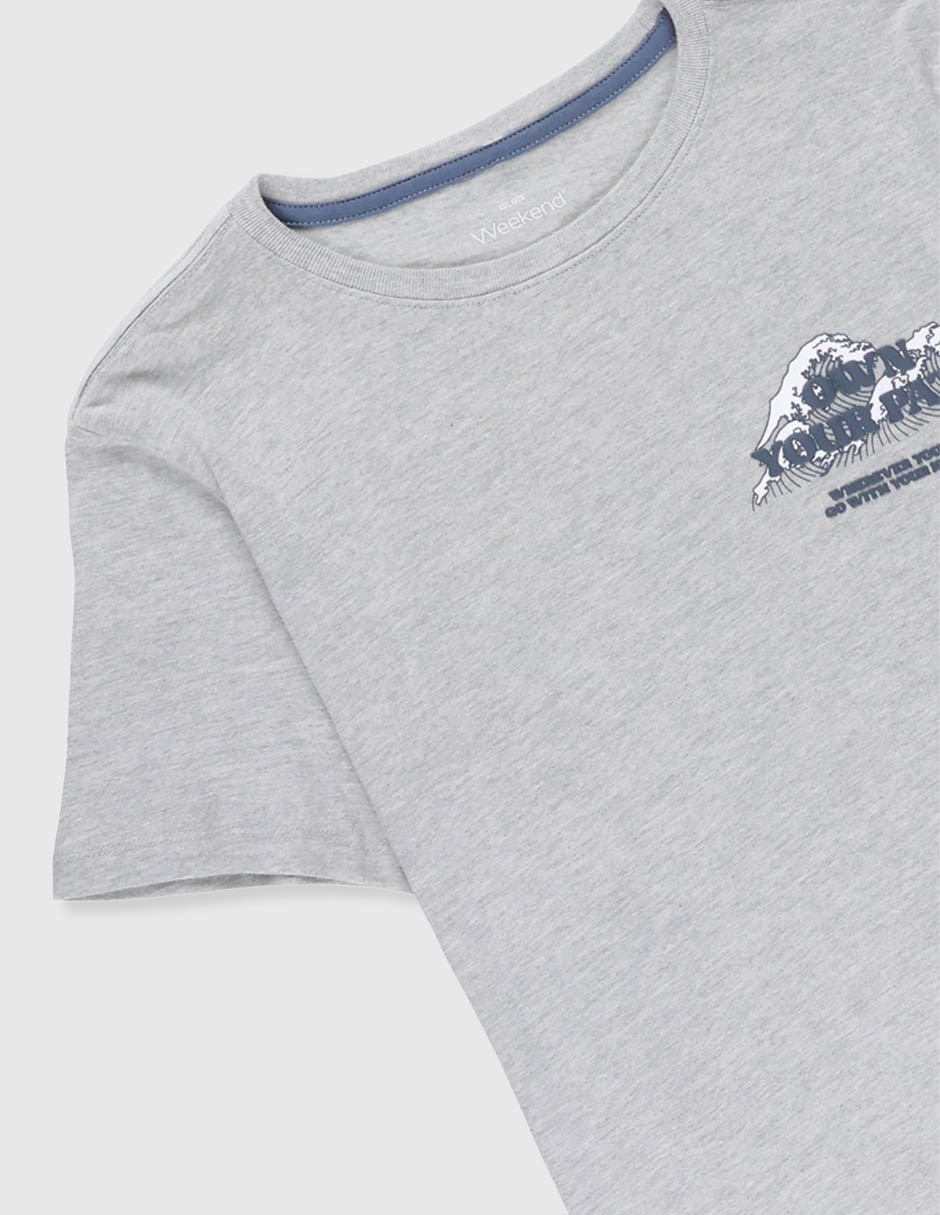 Playera Weekend manga corta para niño 3