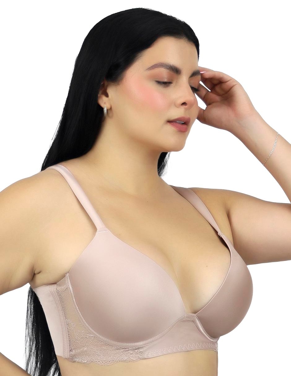 Brassiere media copa para mujer 4