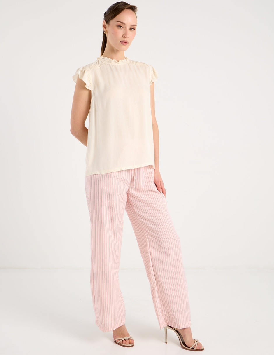 Blusa Week By Weekend manga corta para mujer