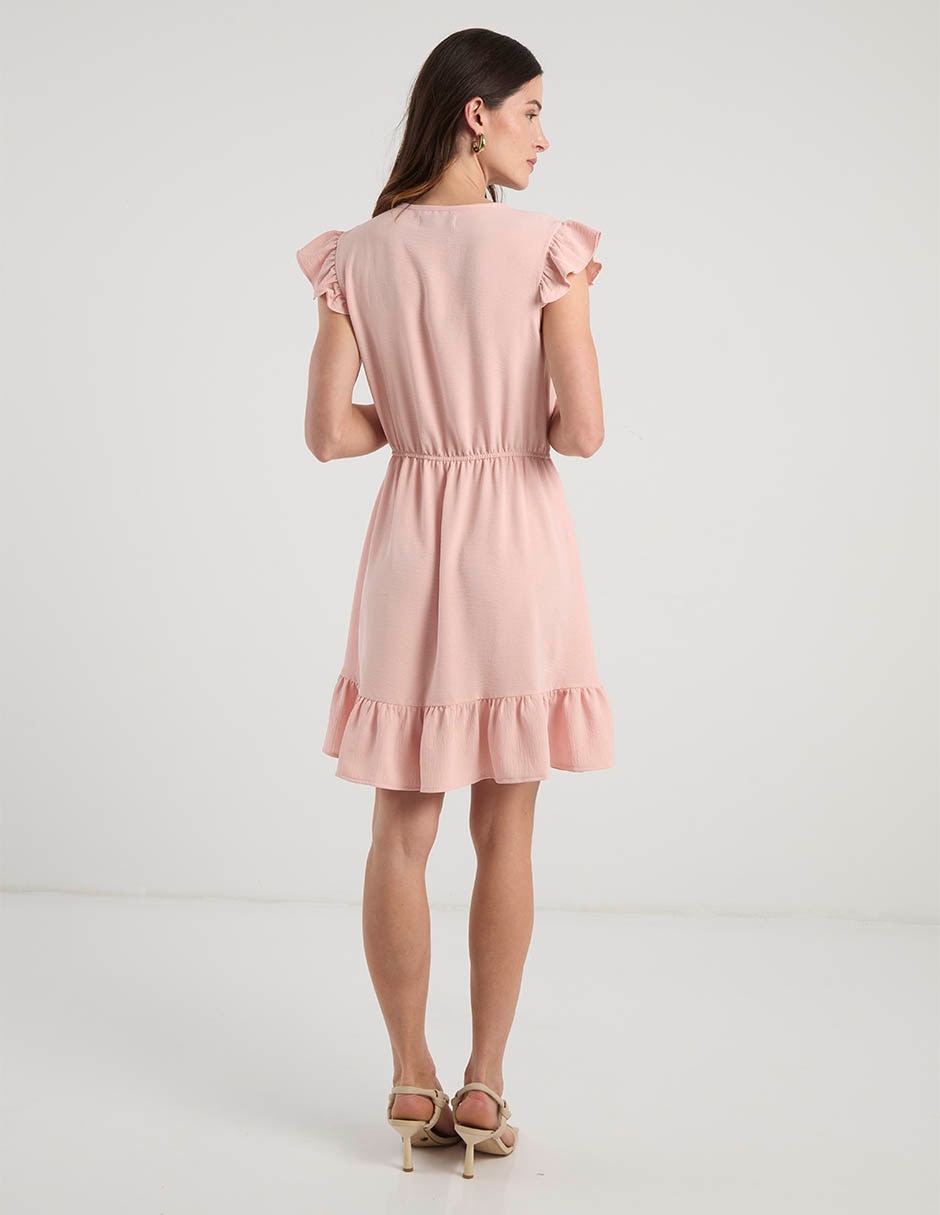 Vestido corto casual week by weekend para mujer