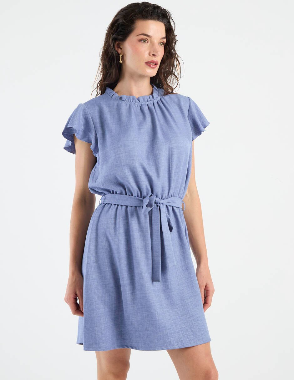 Vestido Corto Casual Para Mujer Vestido Corto Casual Para Mujer