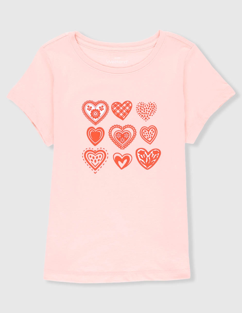 Playera manga corta para niña 1