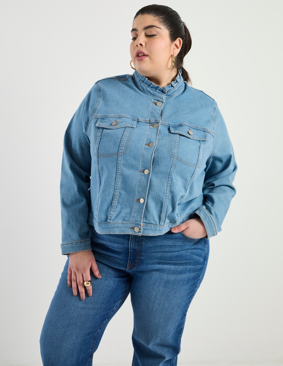 Imagen de producto Chamarra denim Weekend Plus para mujer