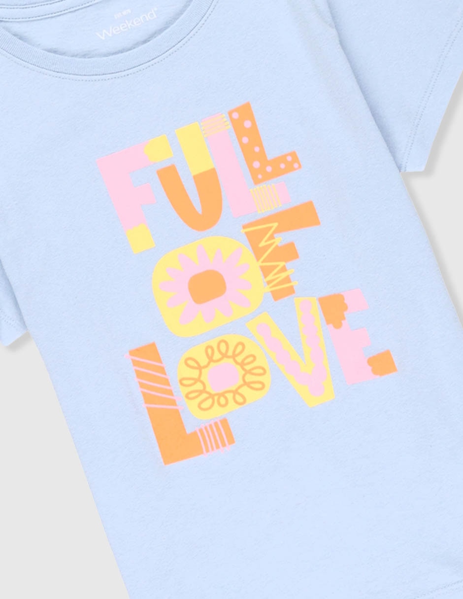 Playera manga corta para bebé niña 3