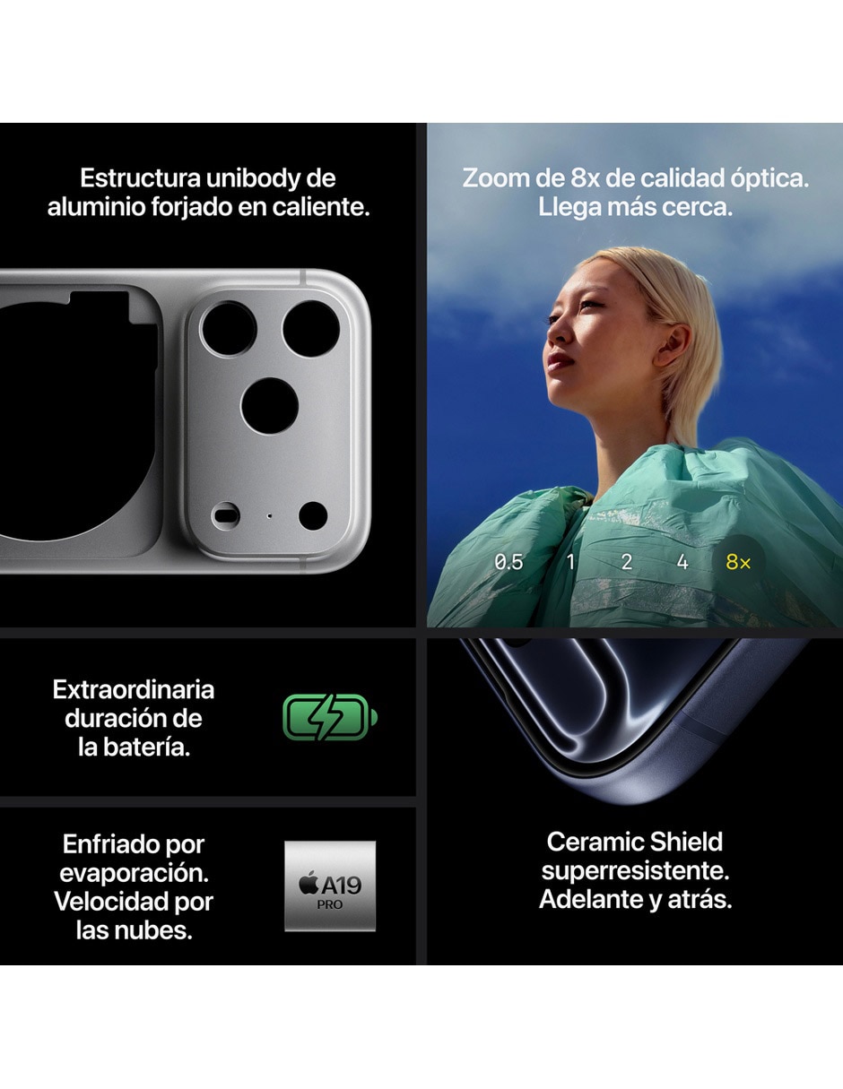 iPhone 17 Pro 6.3 pulgadas Super Retina XDR 6