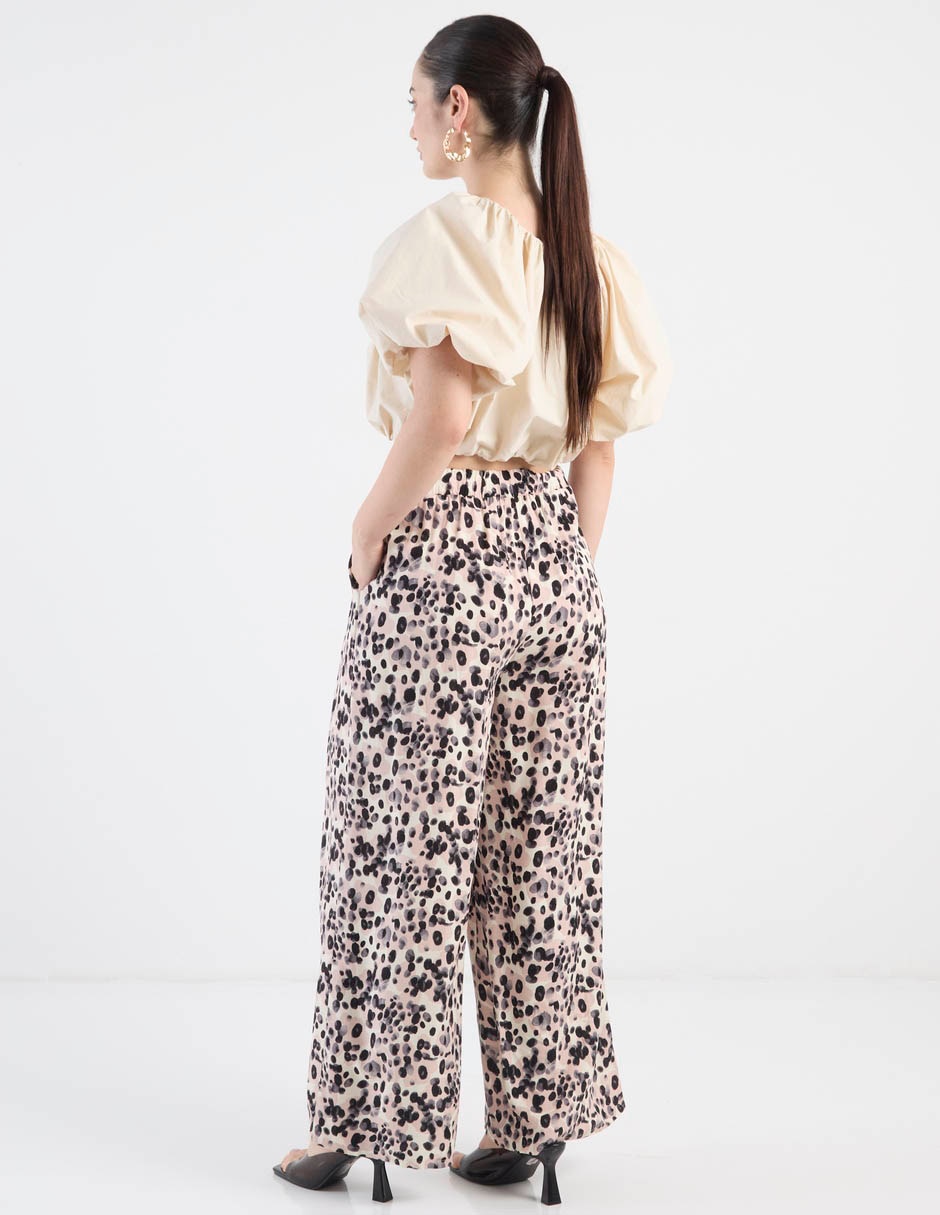 Pantalón easy pant metropolis amplio para mujer