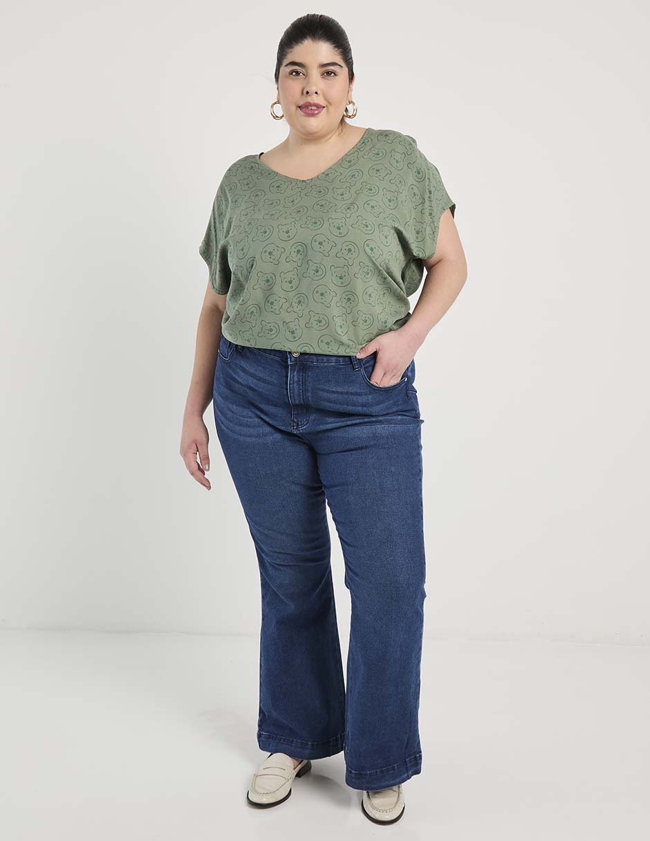 Jeans straight para mujer 5