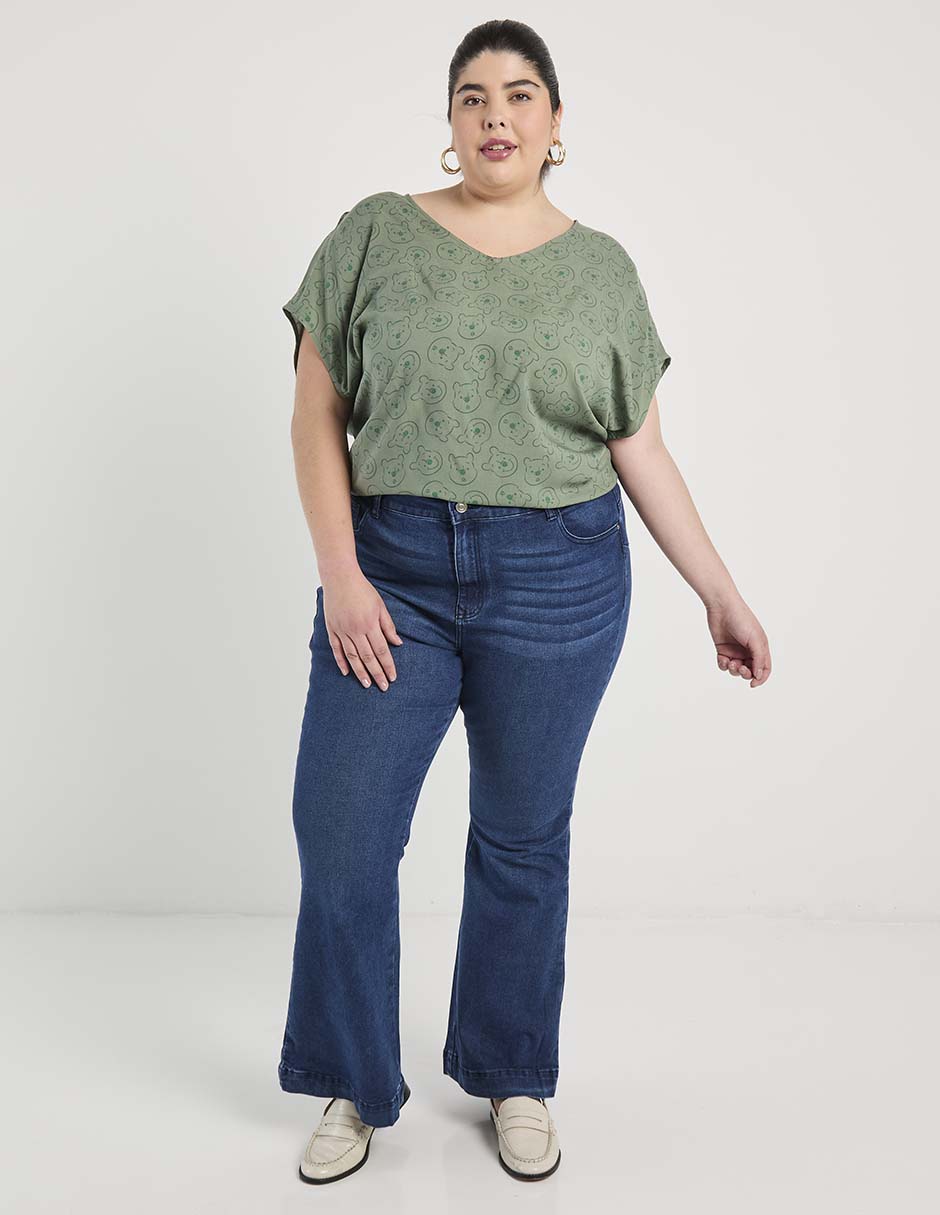 Jeans straight para mujer 4