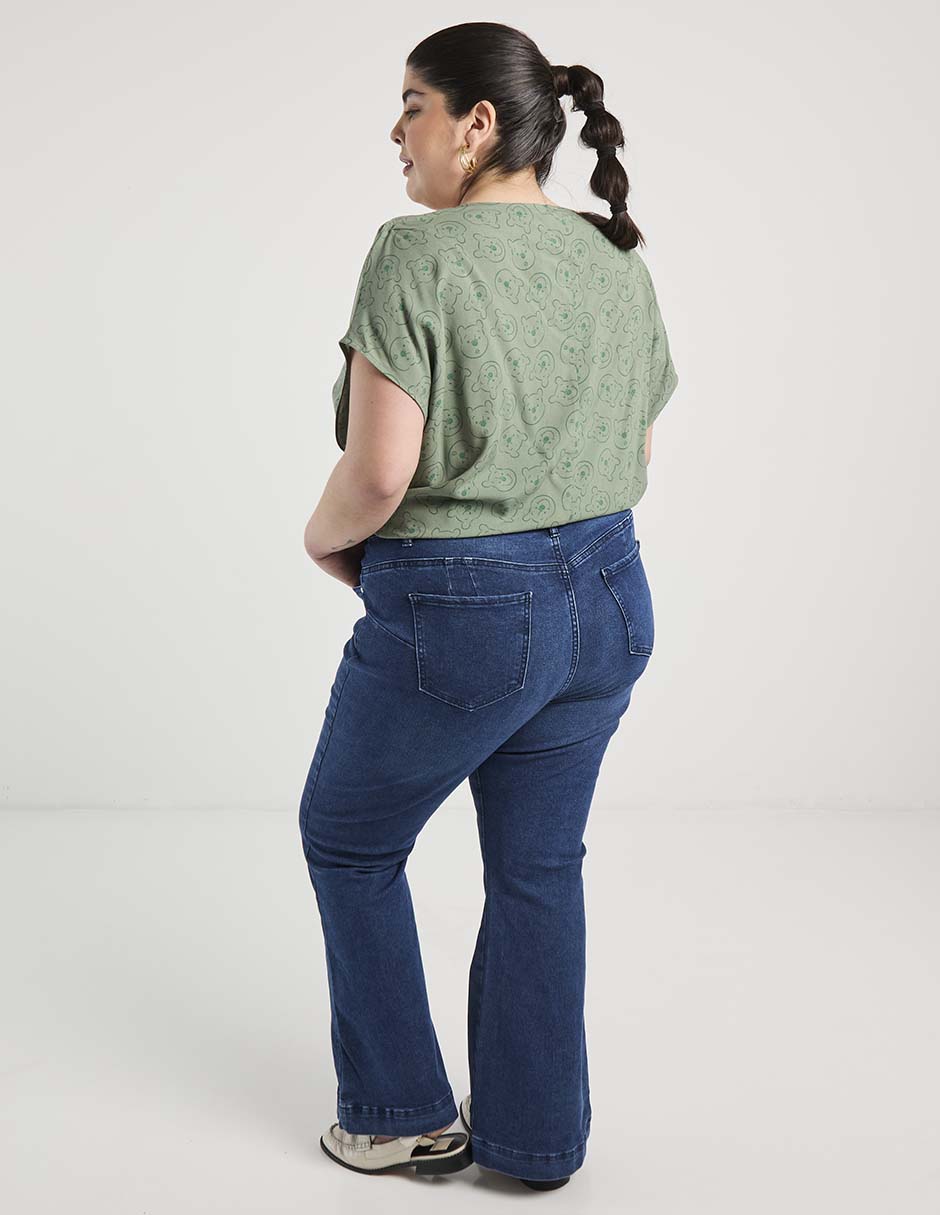 Jeans straight para mujer 6