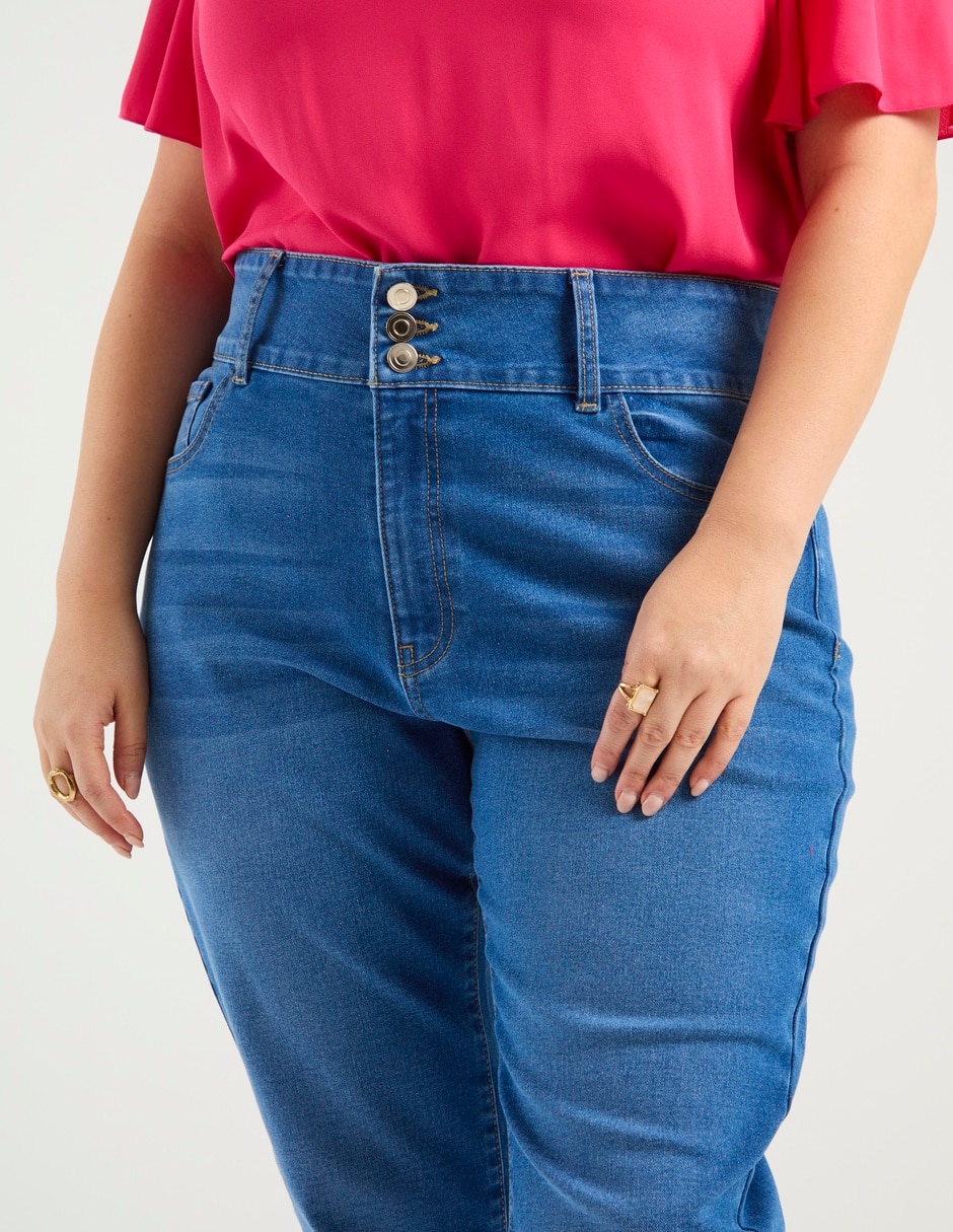 Jeans straight para mujer