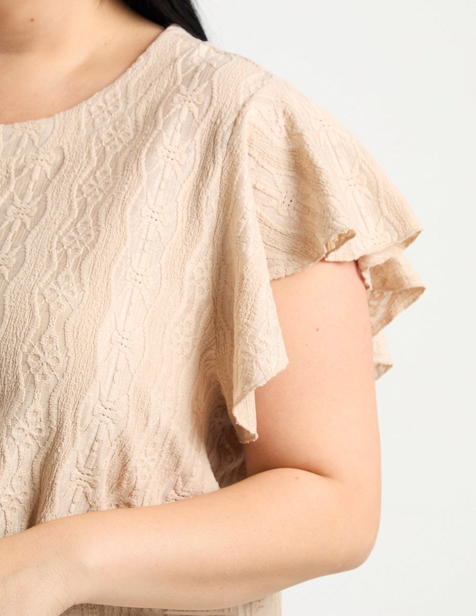 Blusa manga corta para mujer 10