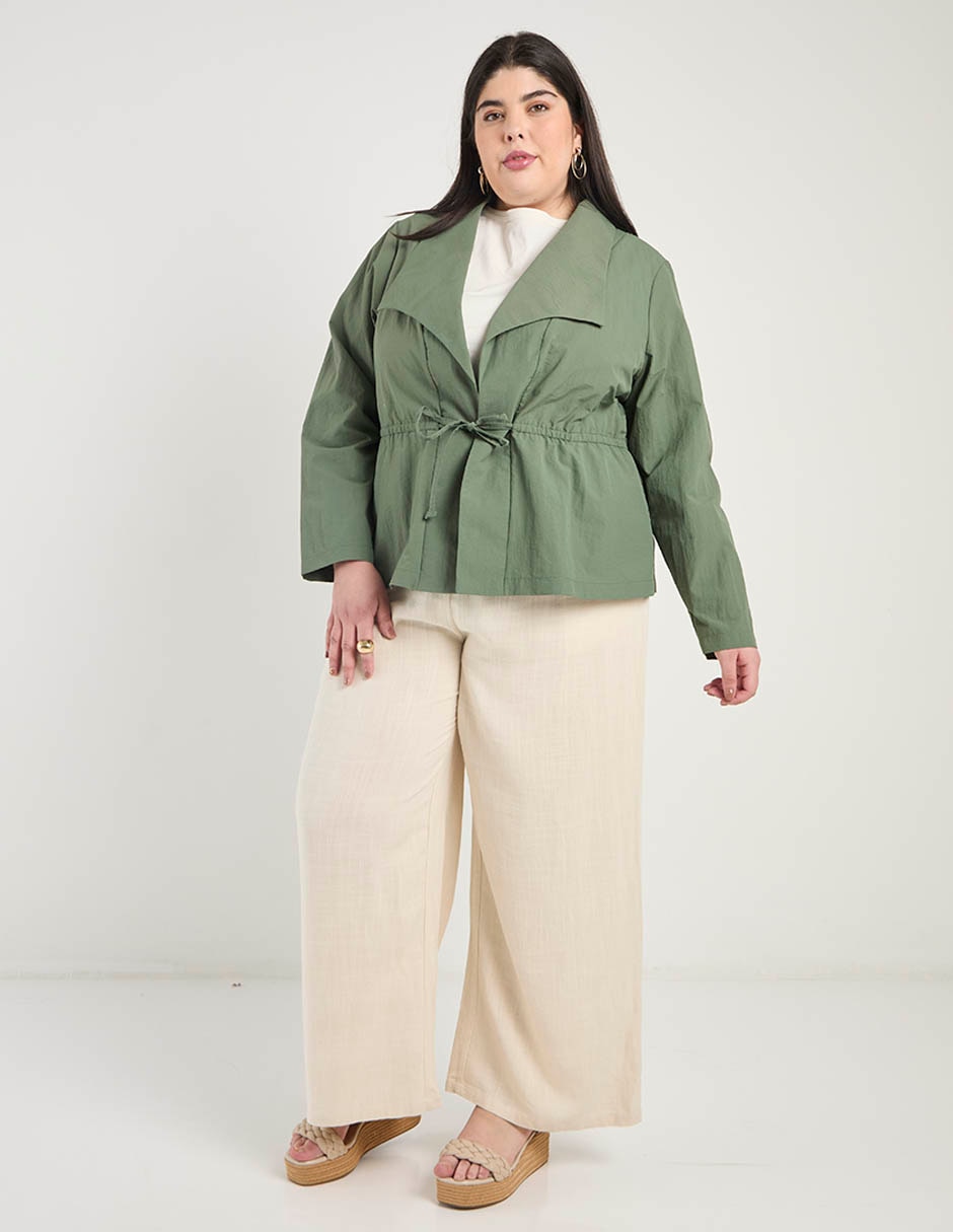 Saco casual Contempo Plus para mujer