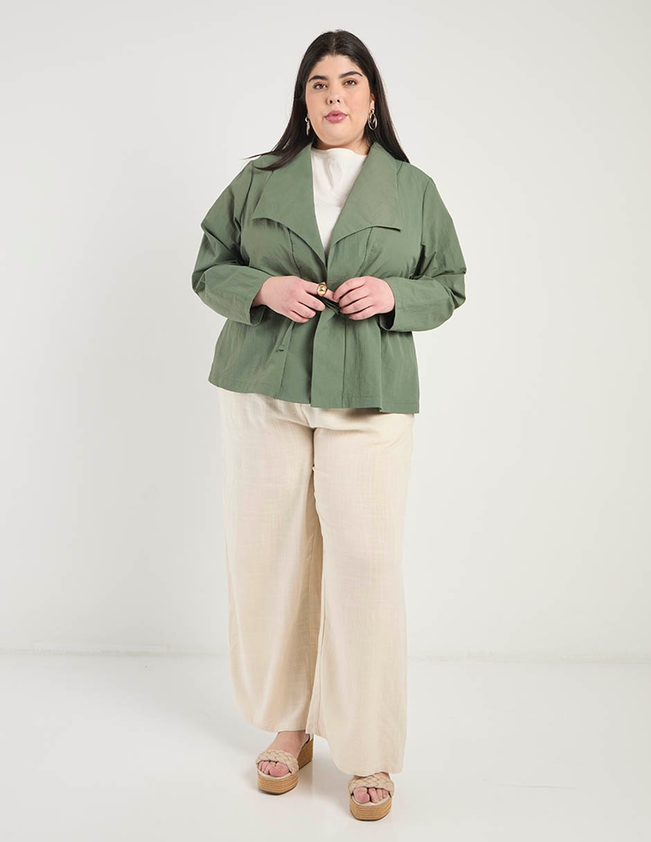 Saco casual Contempo Plus para mujer