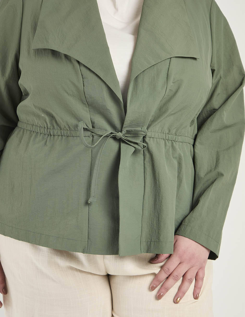 Saco casual Contempo Plus para mujer