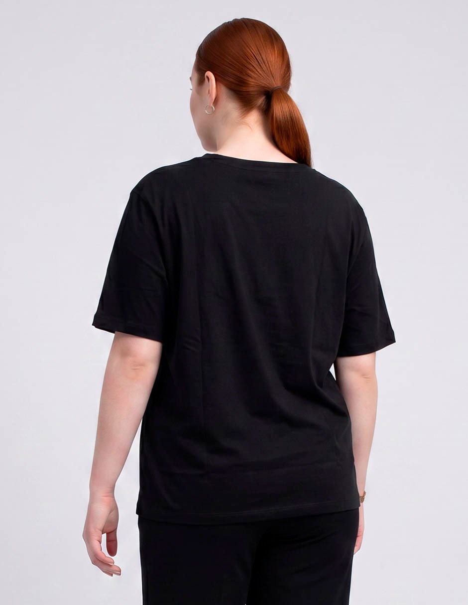 Playera manga al codo disney dtr pluto cuello redondo para mujer