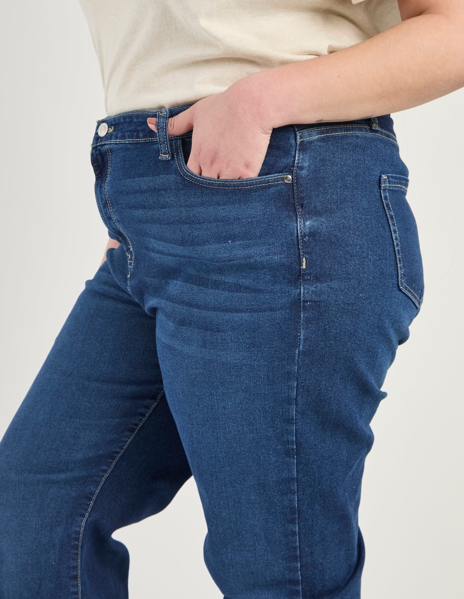 Jeans straight para mujer 3
