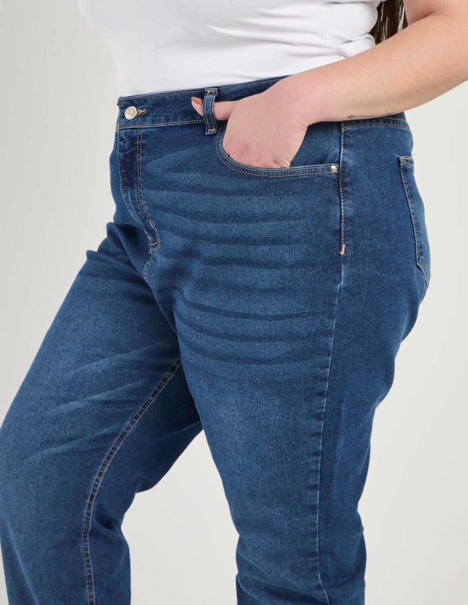 Jeans straight para mujer 3