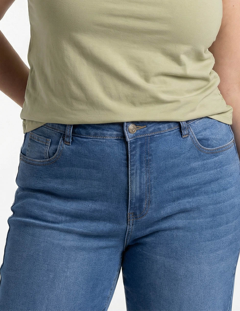 Jeans straight para mujer 3