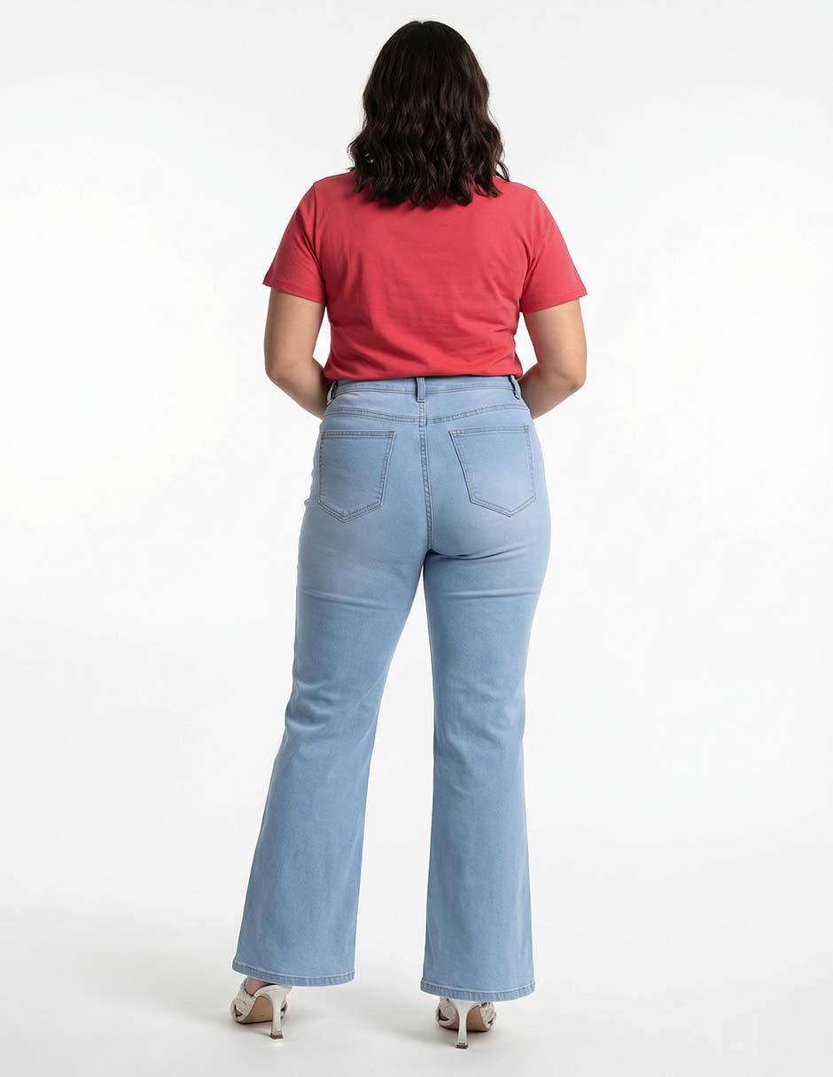 Jeans amplio para mujer 5