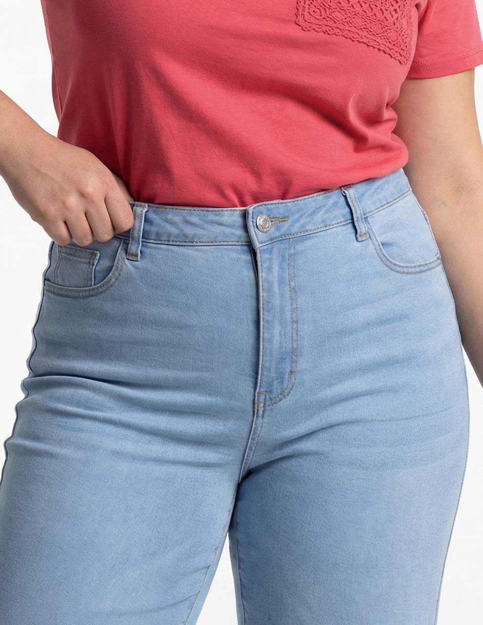 Jeans amplio para mujer 3