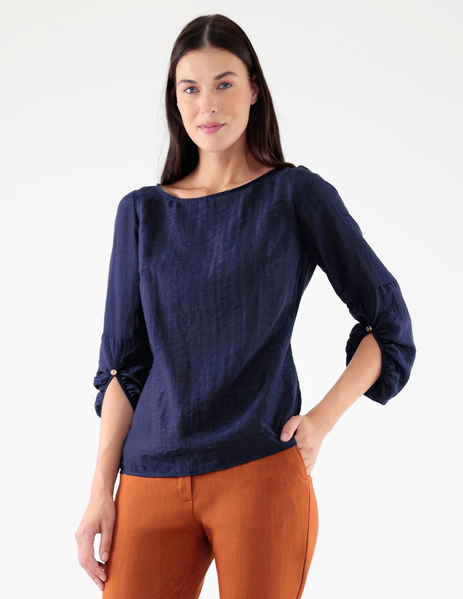 Blusa manga 3/4 para mujer 1