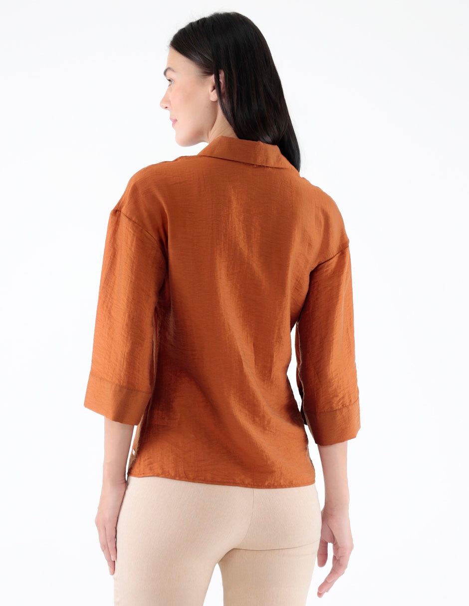 Blusa manga 3/4 para mujer 5