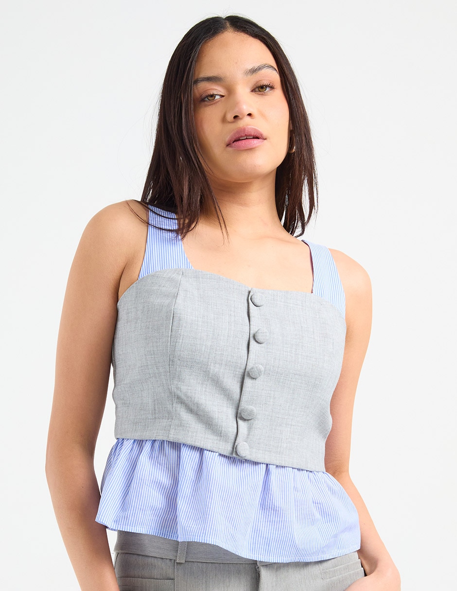 Blusa de tirantes para mujer 7