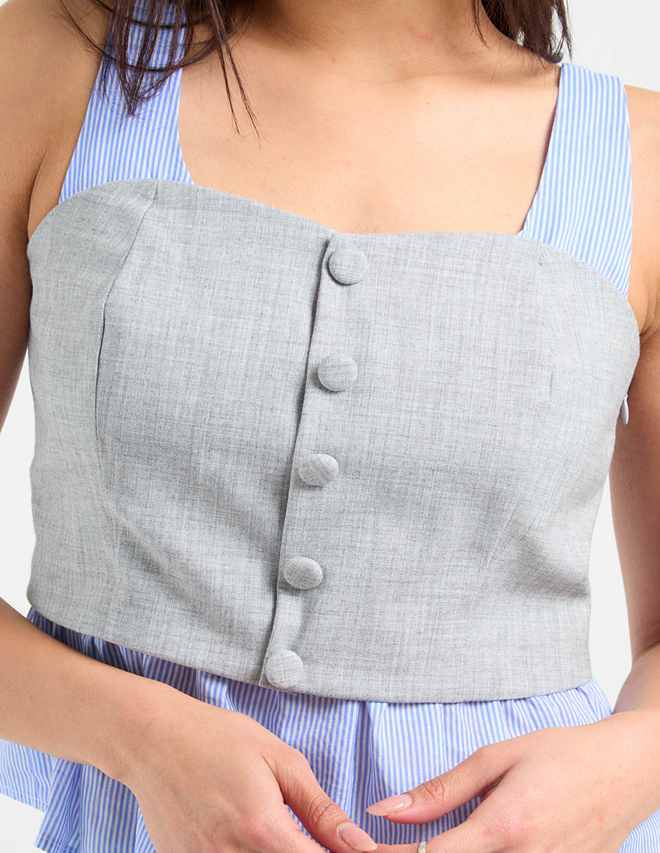 Blusa de tirantes para mujer 10