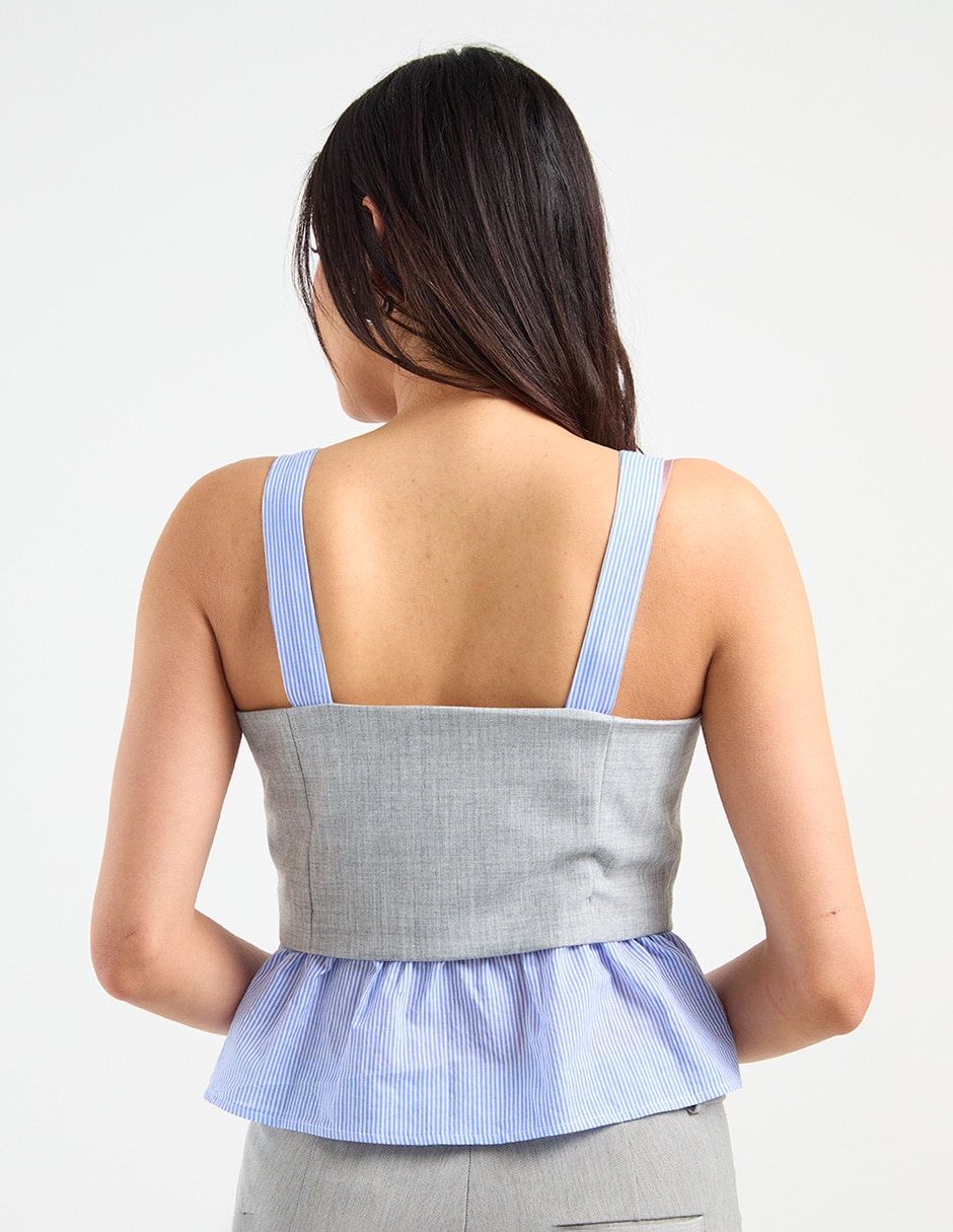 Blusa de tirantes para mujer 11