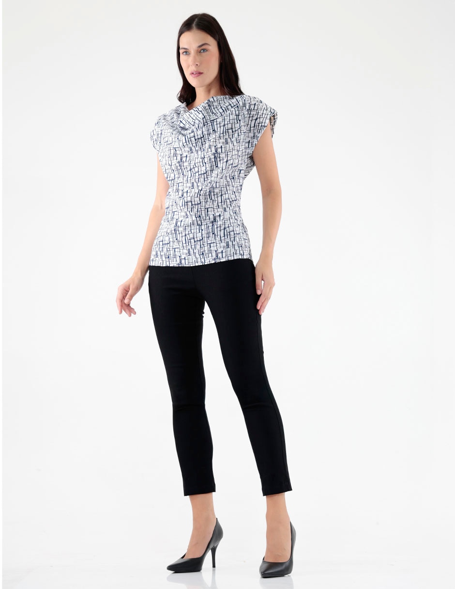 Blusa manga corta para mujer 6