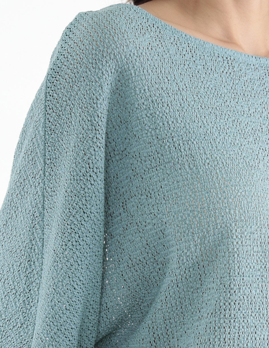 Blusa Pierre Cardin manga larga para mujer