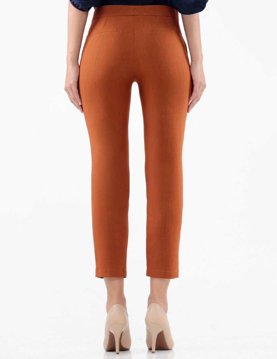 Pantalón de vestir slim para mujer 4